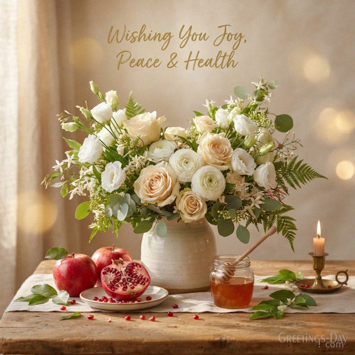 Wishing You Joy, Peace & Health