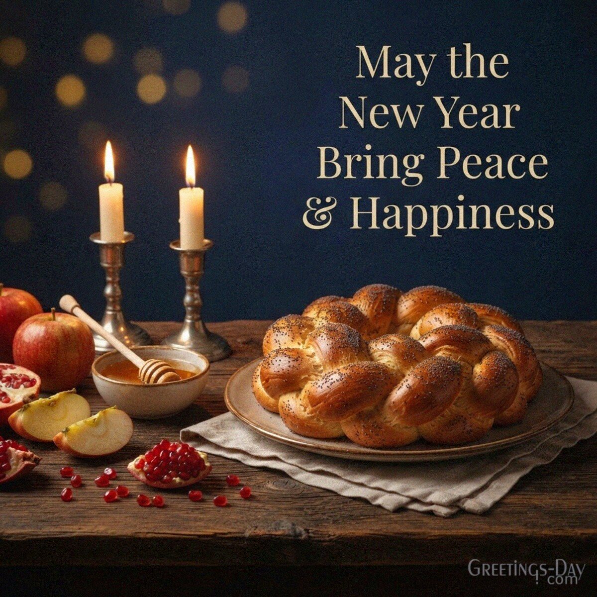 May the New Year Bring Peace & Happiness