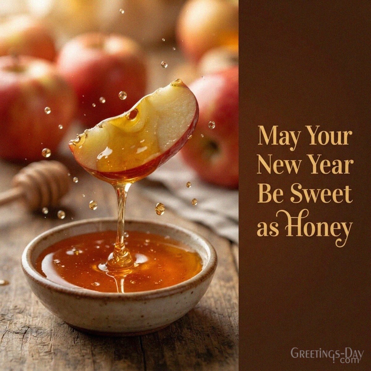 May Your New Year Be Sweet as Honey