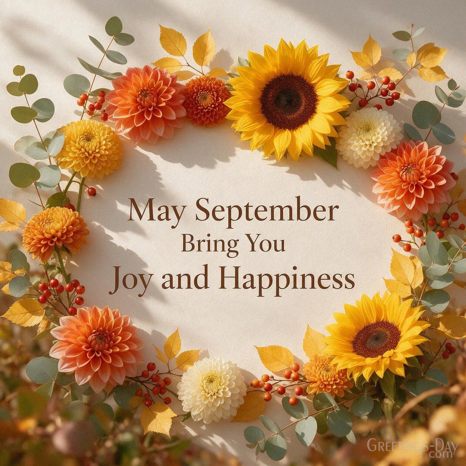 May September Bring You Joy and Happiness