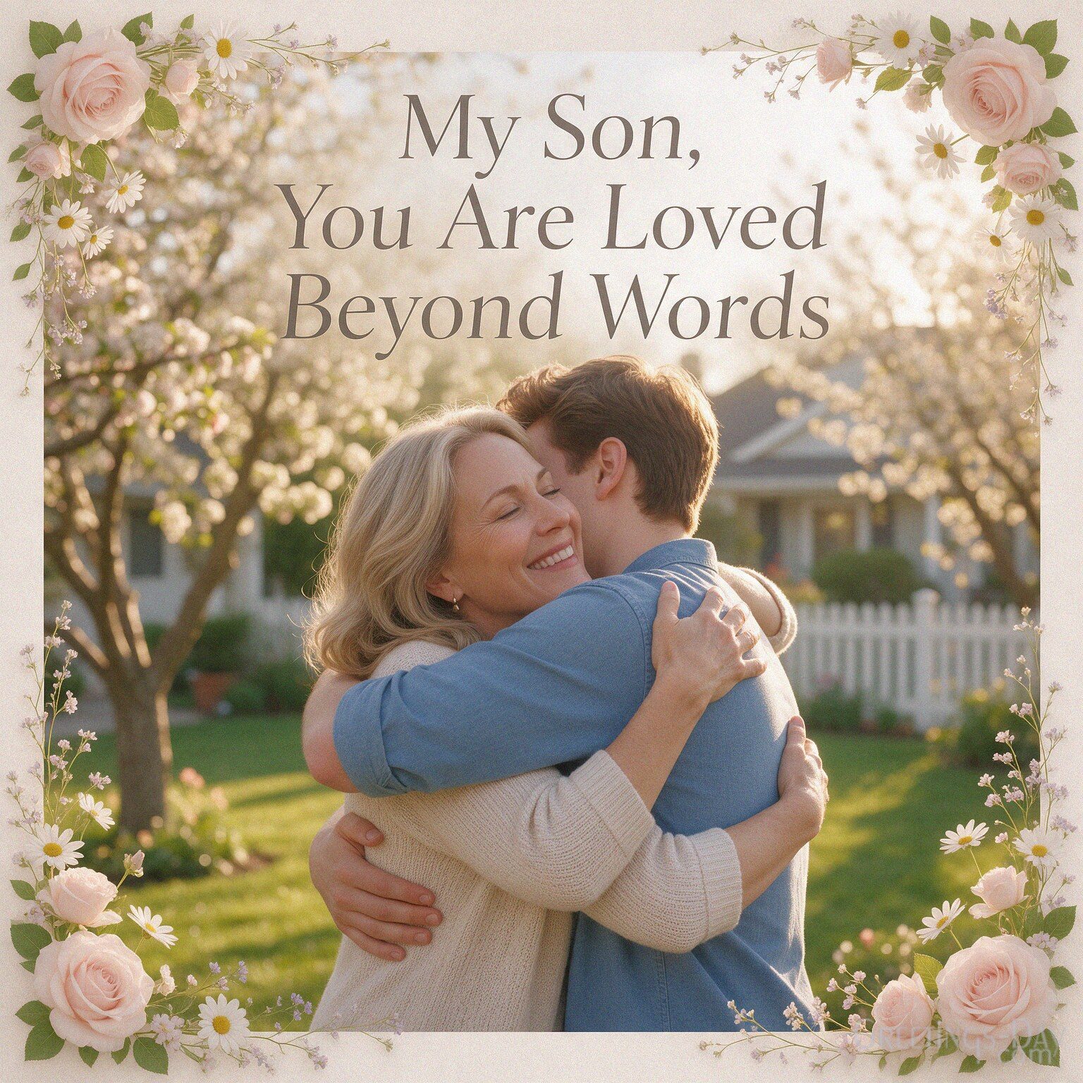My Son, You Are Loved Beyond Words