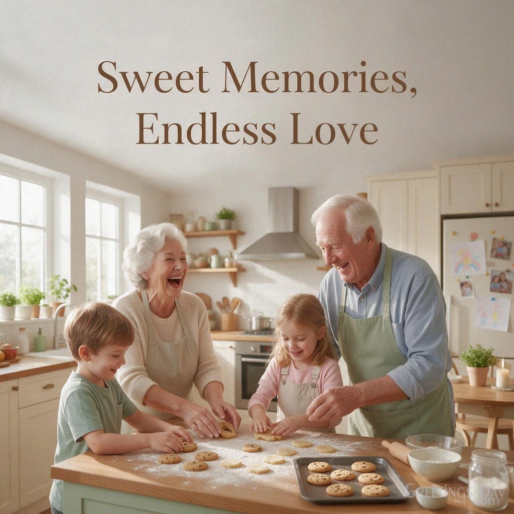 Sweet Memories Endless Love Grandparents Day picture with Grandma