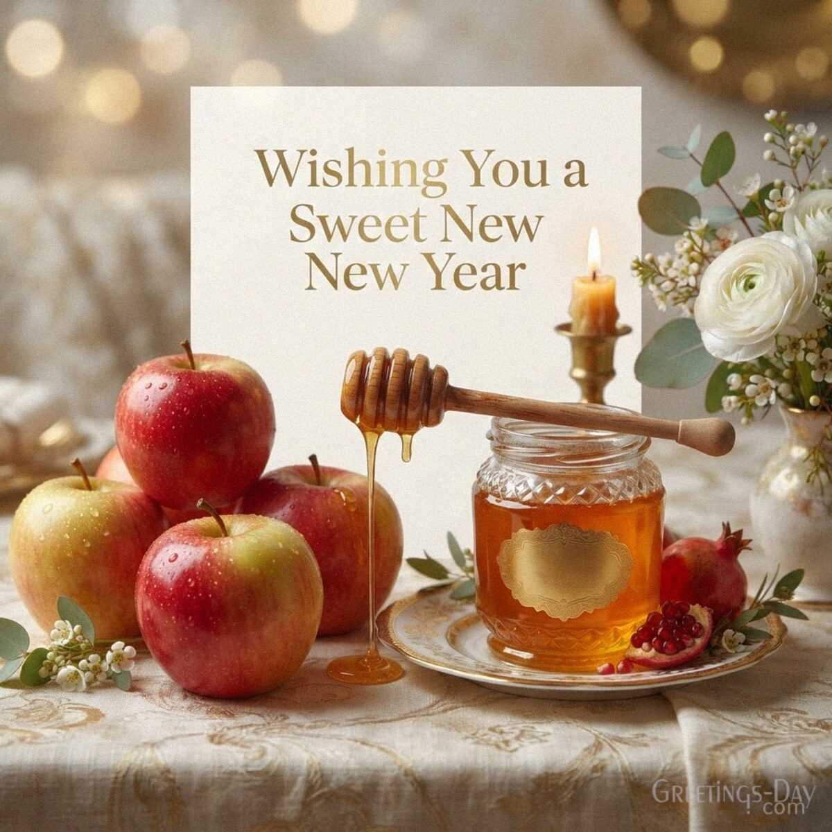 Wishing You a Sweet New Year