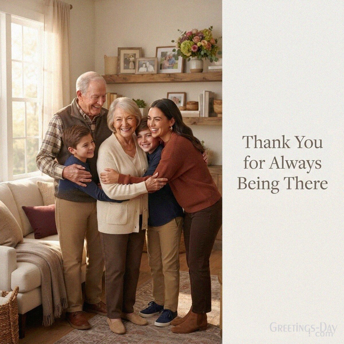 Thank You for Always Being There