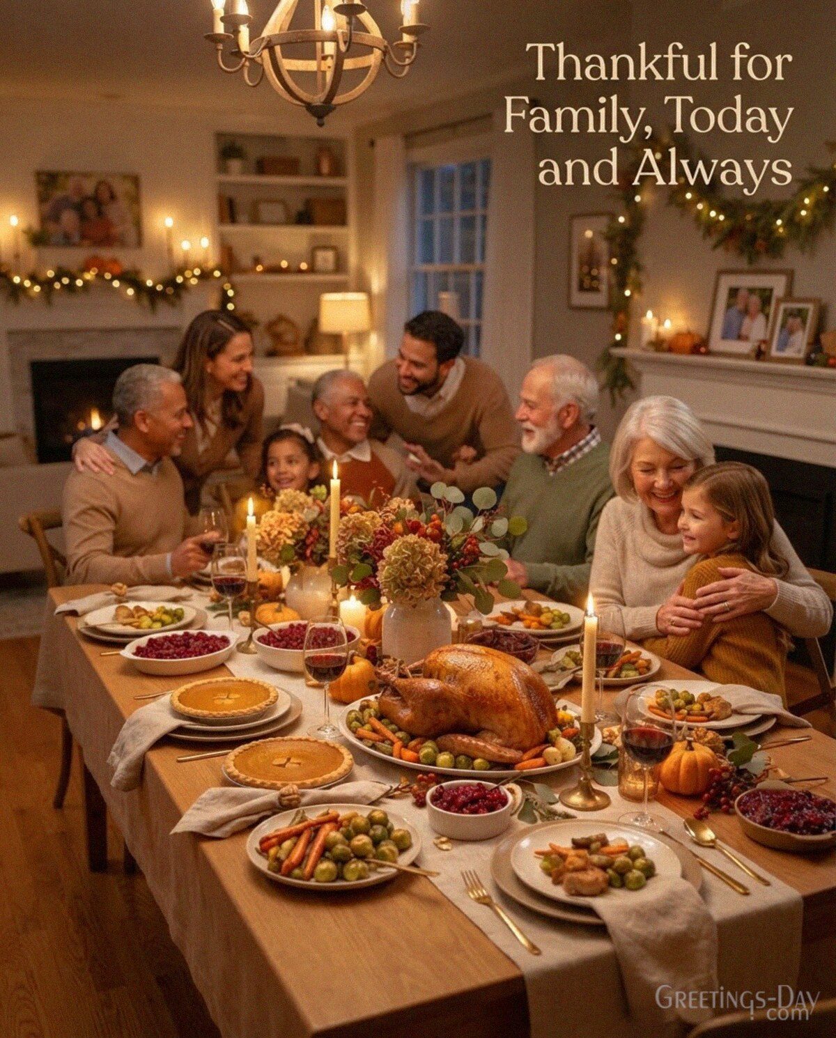 Thankful for Family, Today and Always