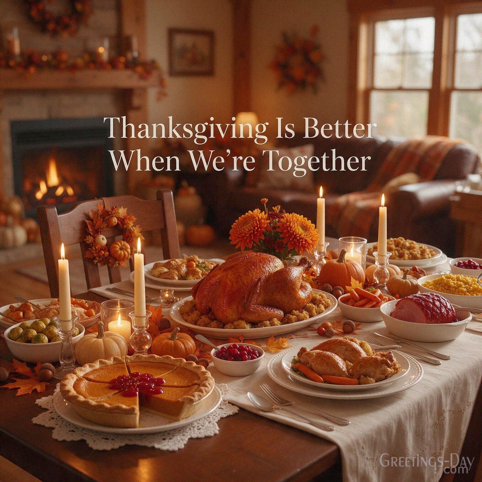 Thanksgiving Is Better When We’re Together
