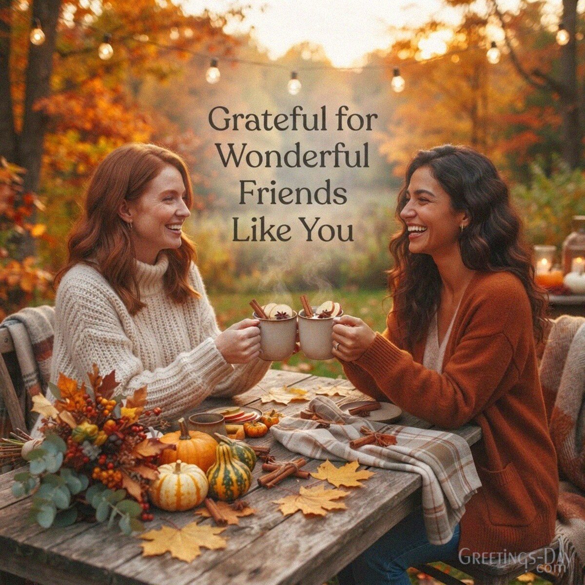 Grateful for Wonderful Friends Like You