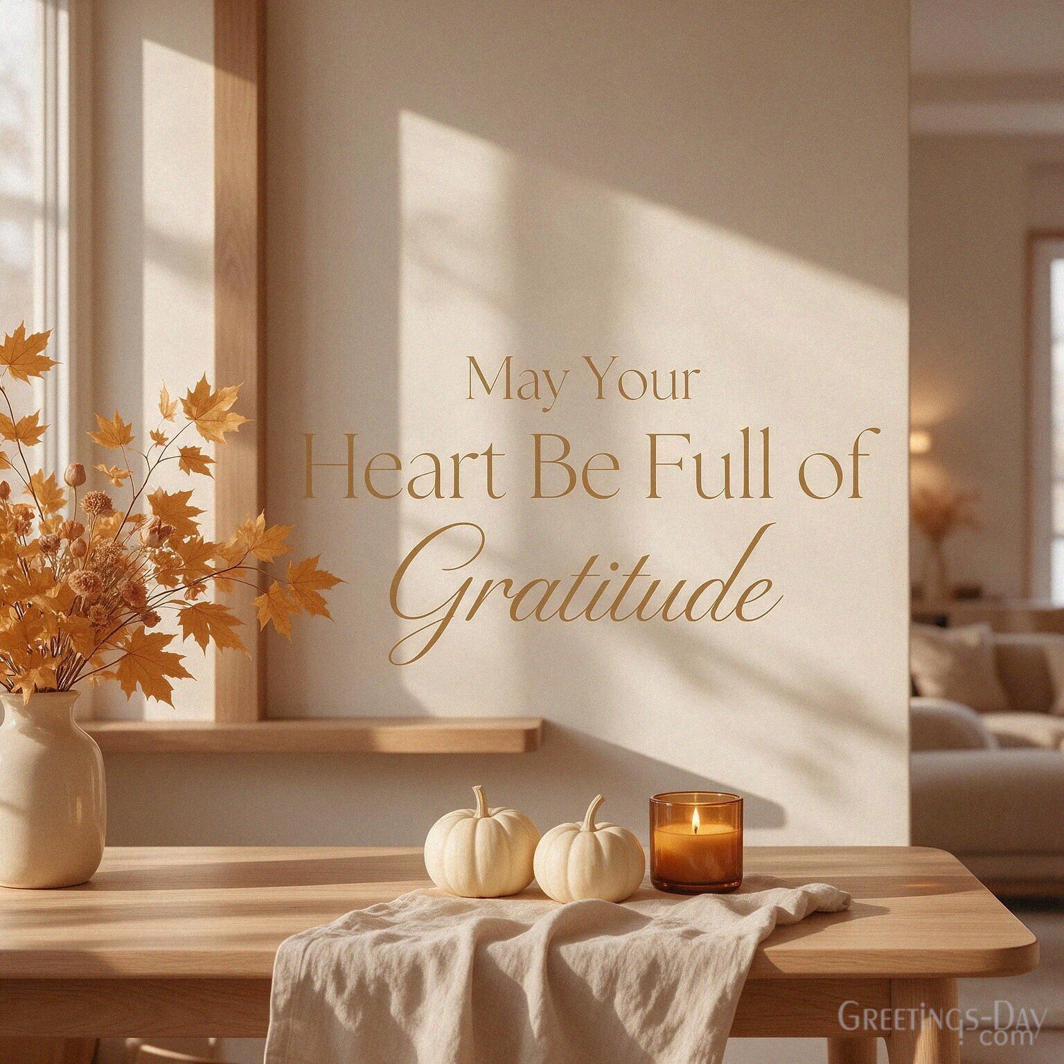 May Your Heart Be Full of Gratitude