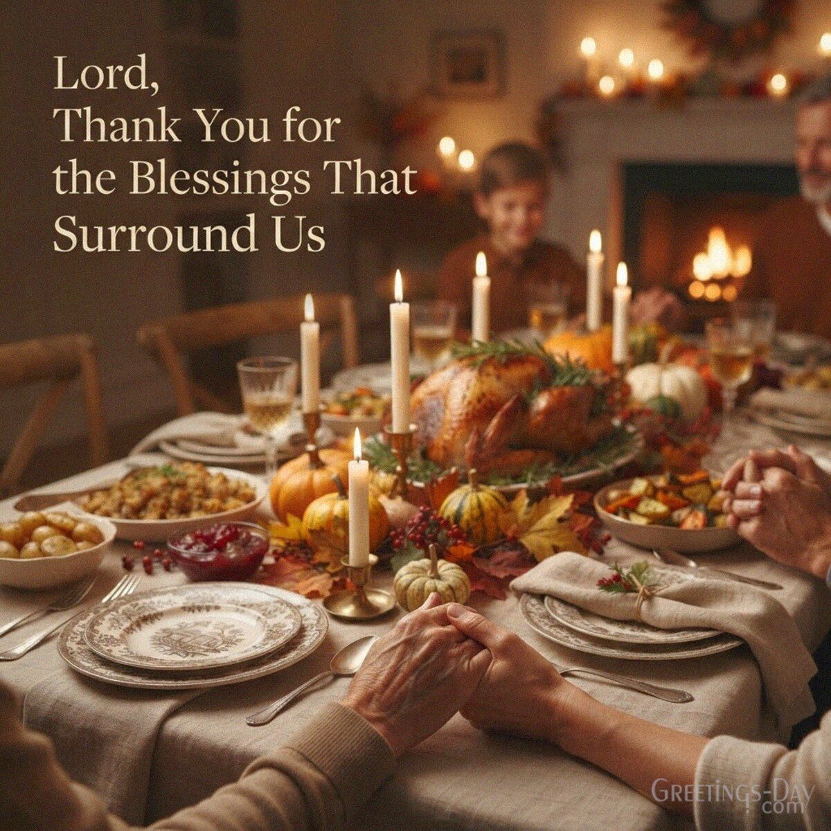 Lord, Thank You for the Blessings That Surround Us