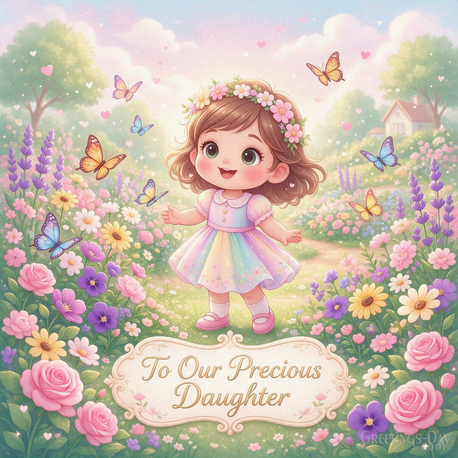 A Loving Wish for Our Precious Daughter
