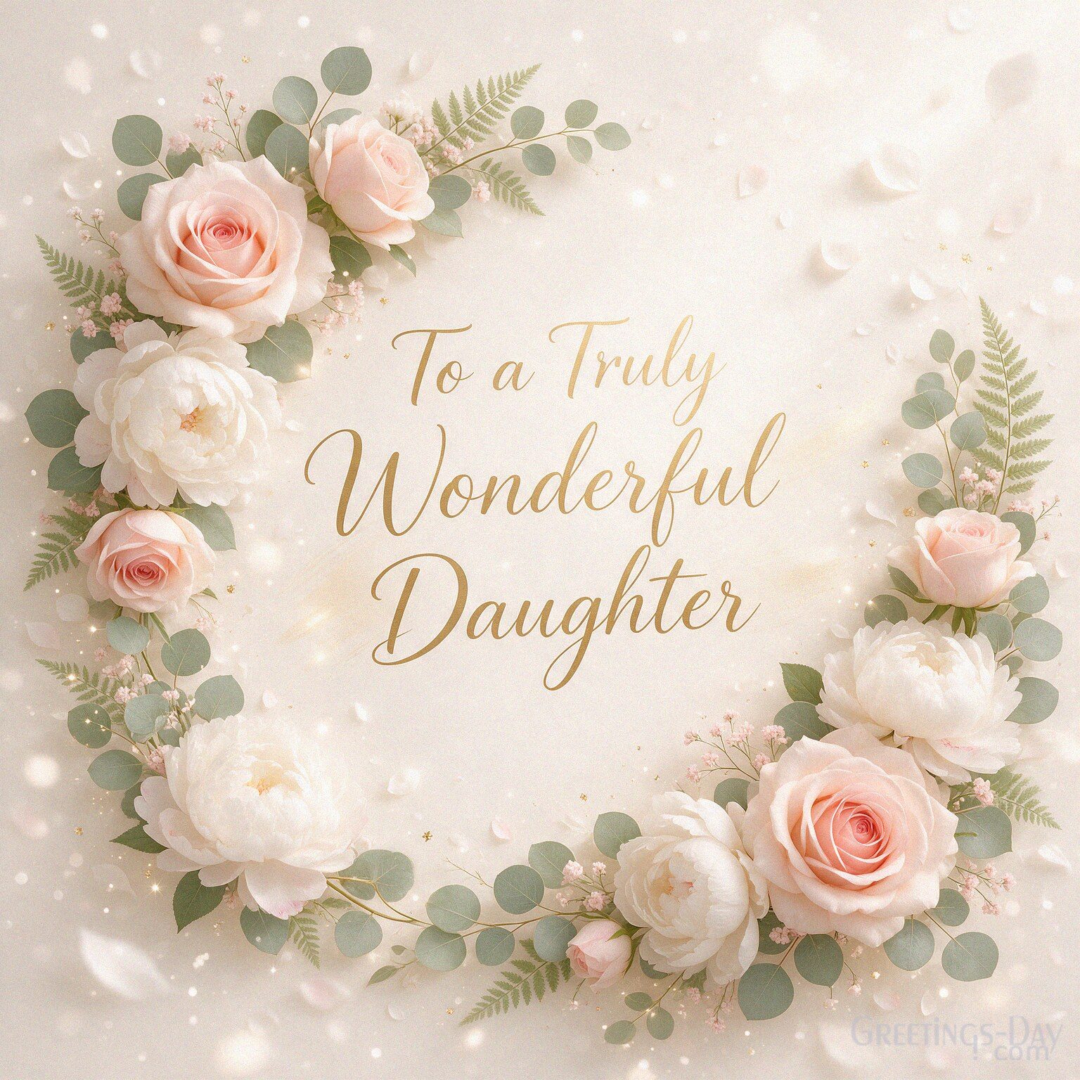 To a Truly Wonderful Daughter