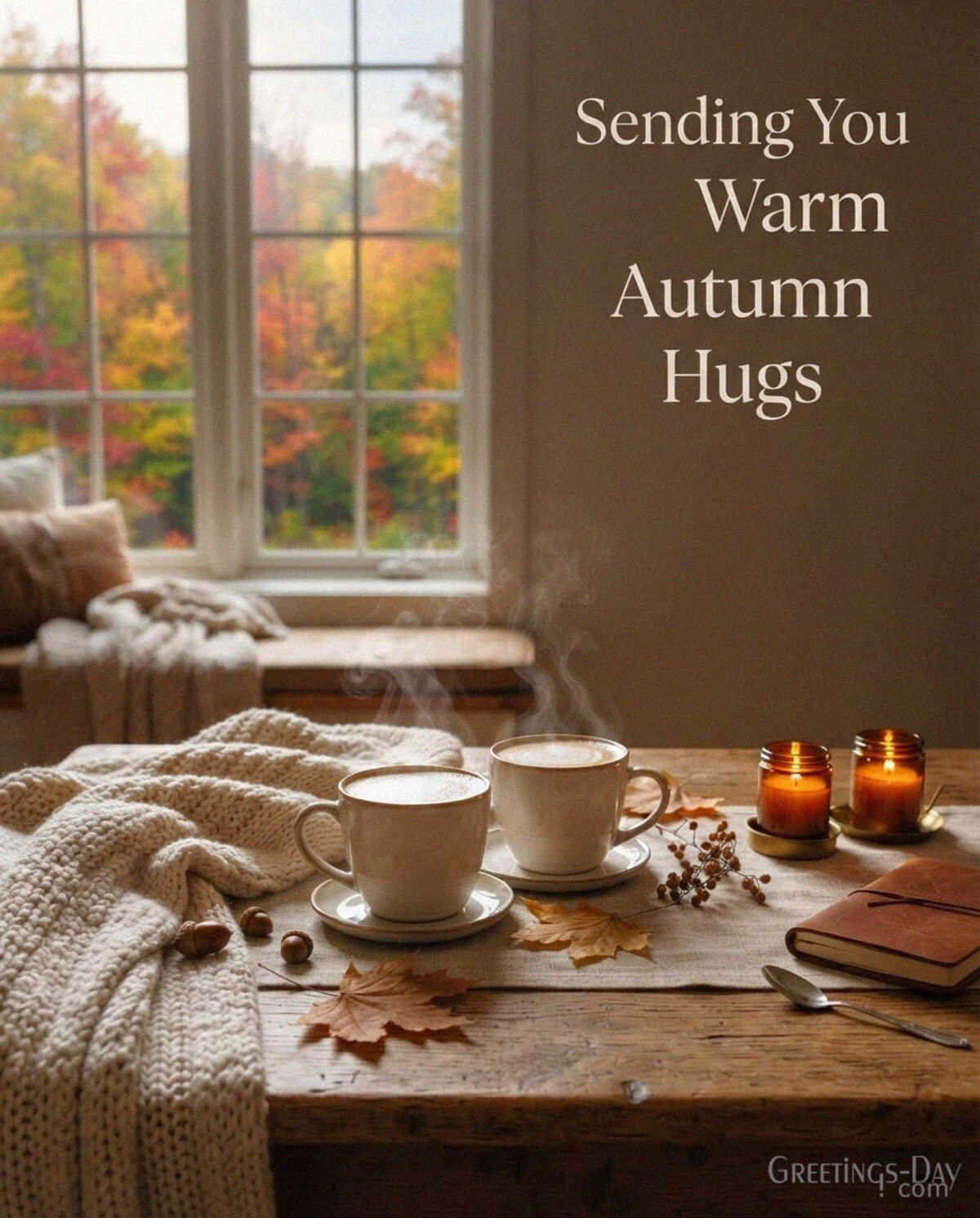 Sending You Warm Autumn Hugs
