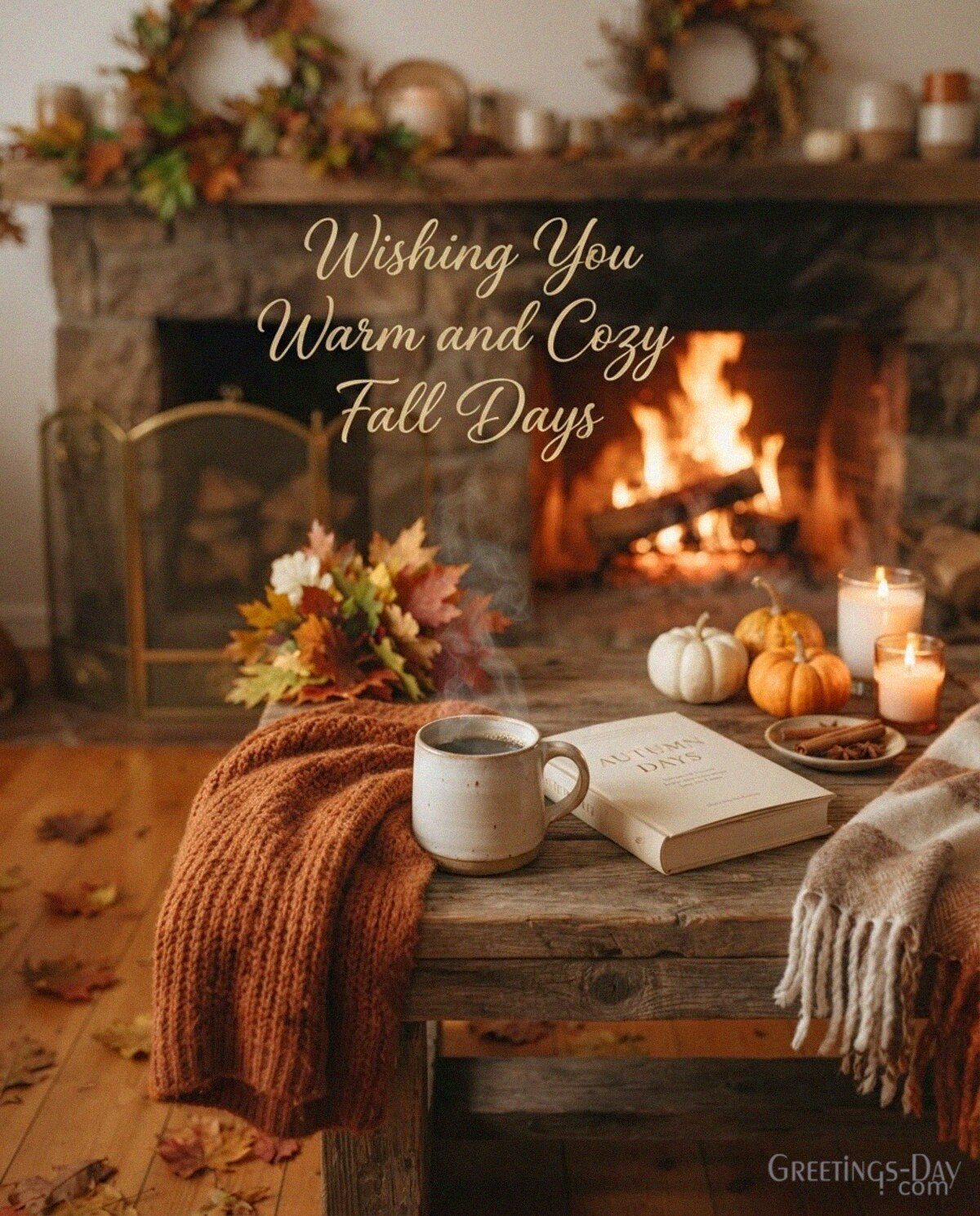 Wishing You Warm and Cozy Fall Days