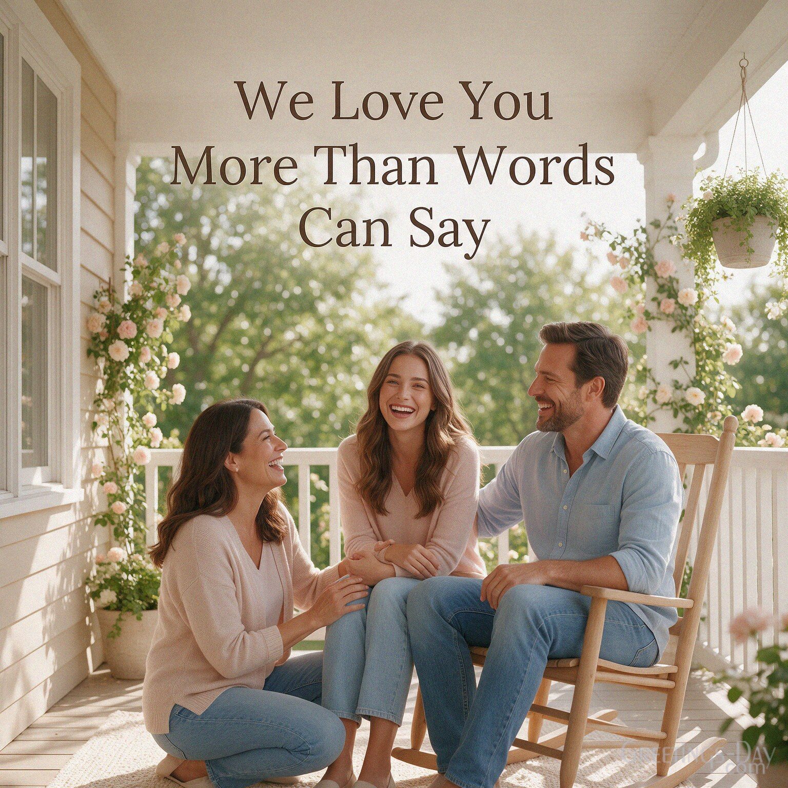 We Love You More Than Words Can Say