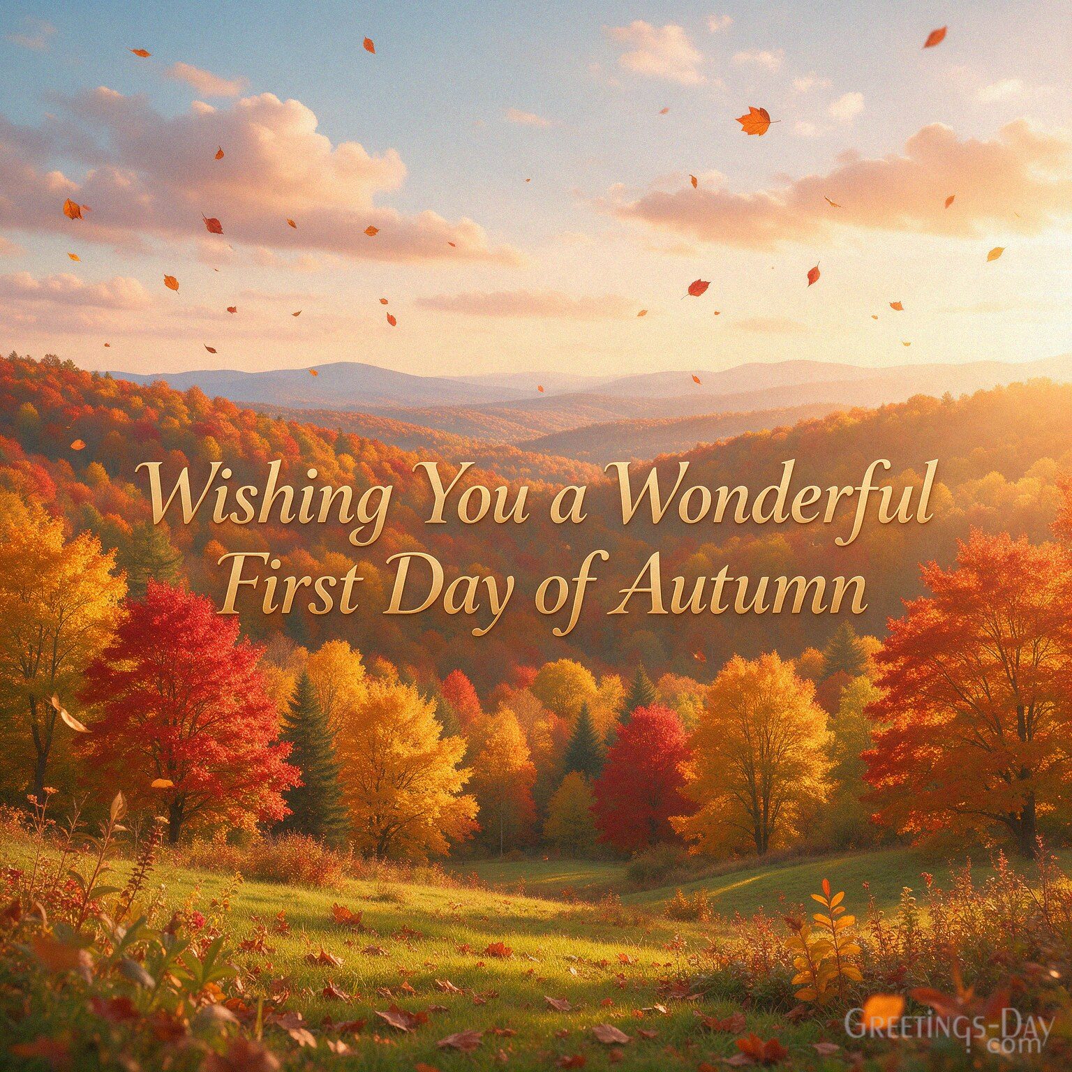 Wishing You a Wonderful First Day of Autumn