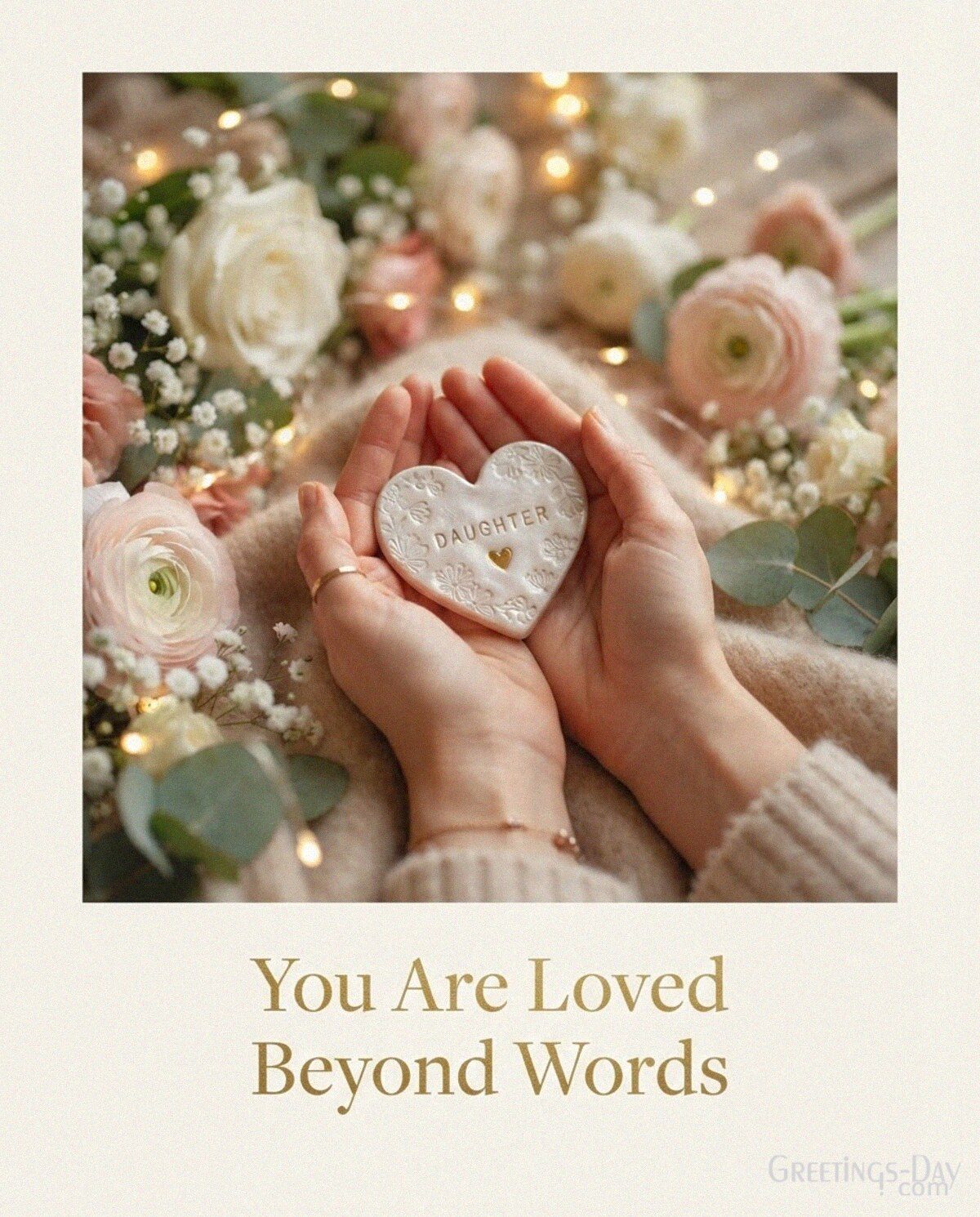 My Daughter, You Are Loved Beyond Words