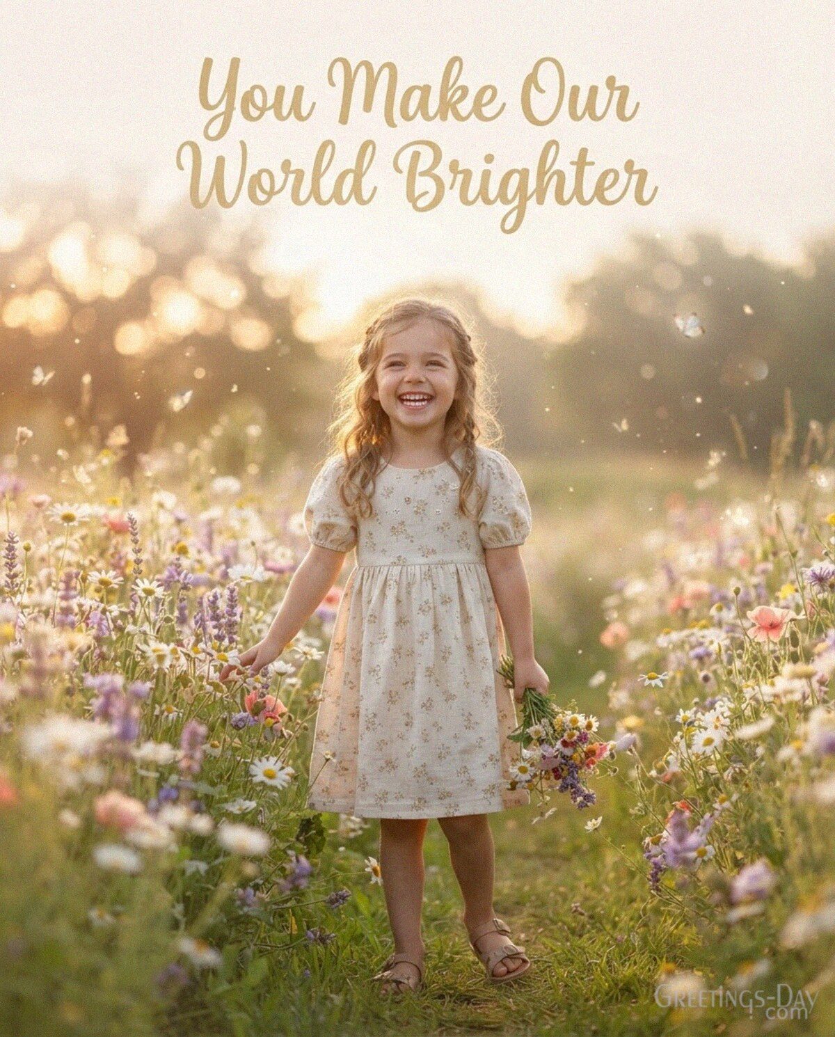 You Make Our World Brighter
