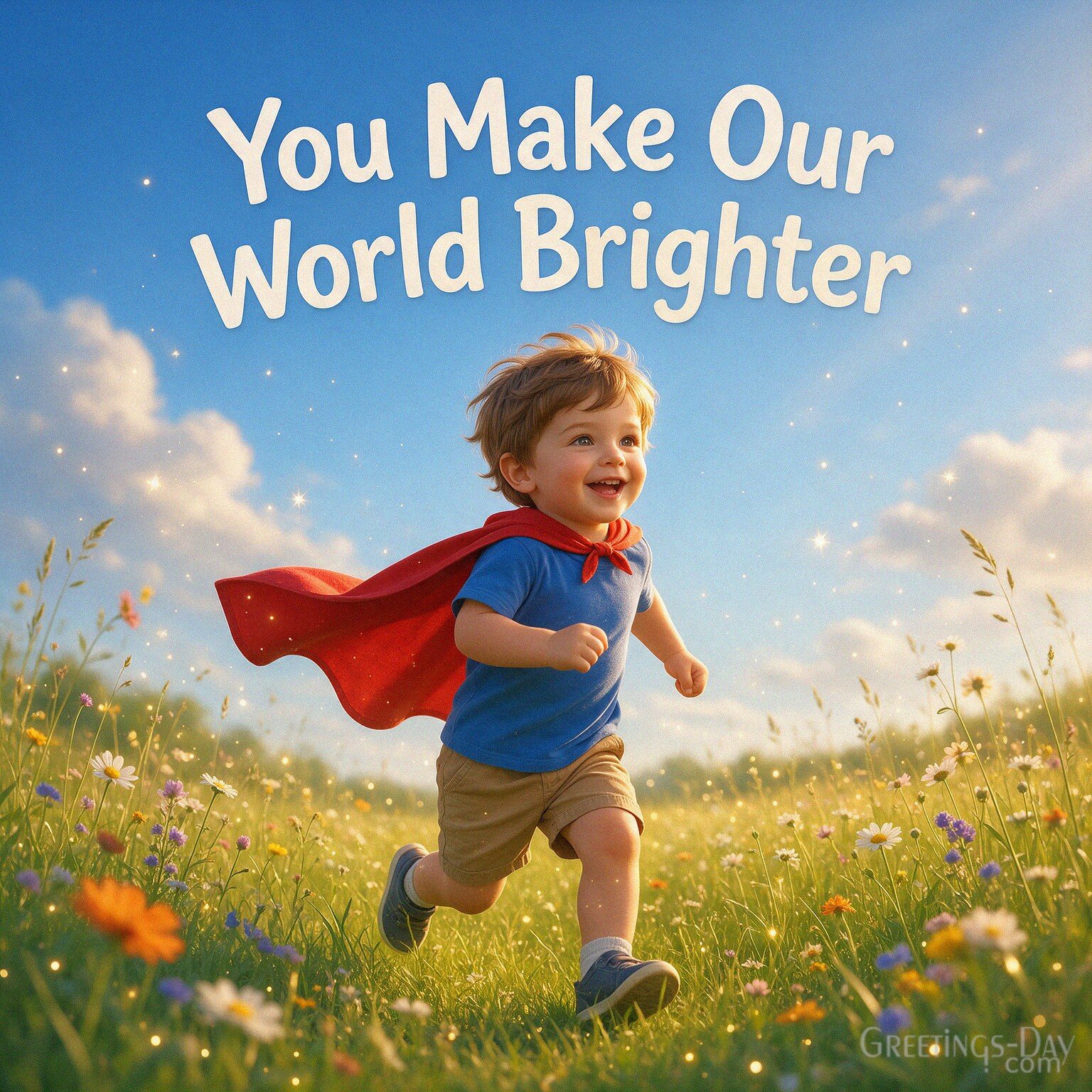 You Make Our World Brighter