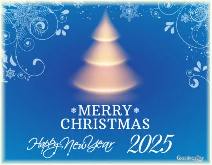 Merry Christmas and a wonderful New Year!