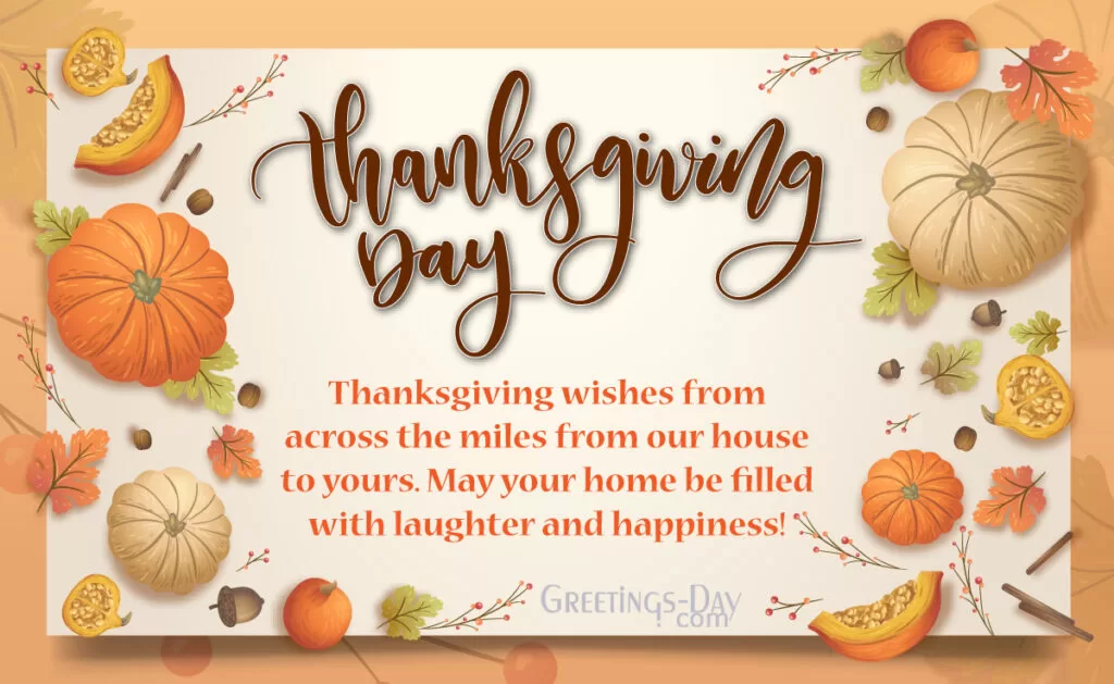 Happy Thanksgiving Wishes