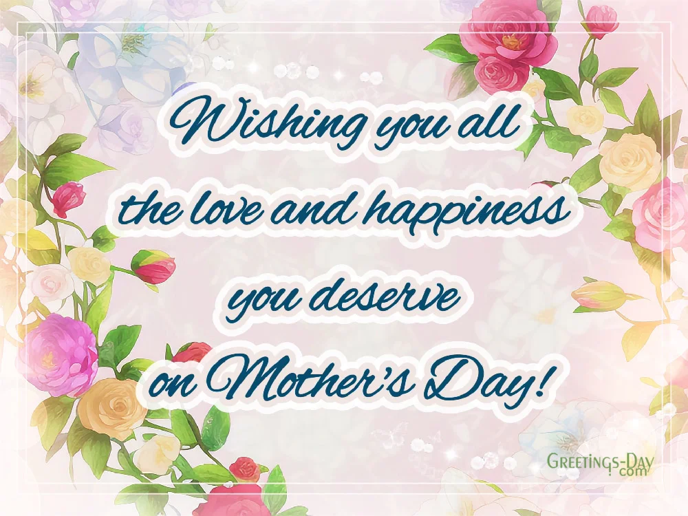 Mom's day picture
