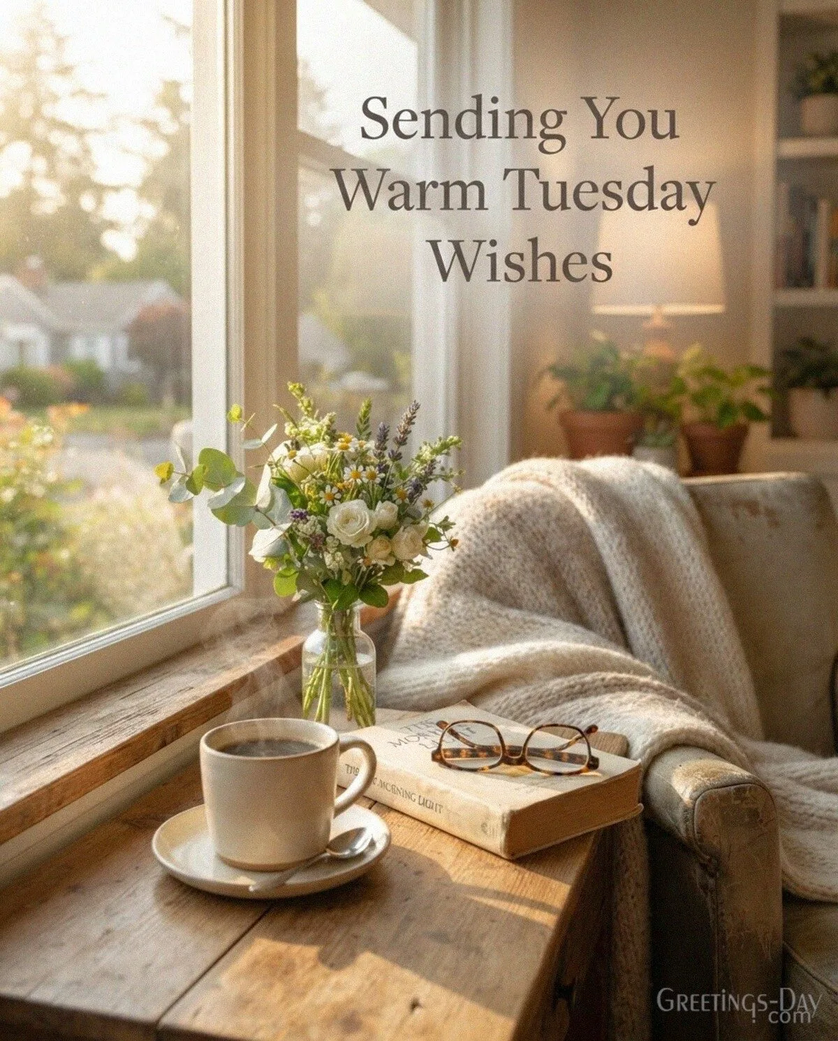 Sending You Warm Tuesday Wishes